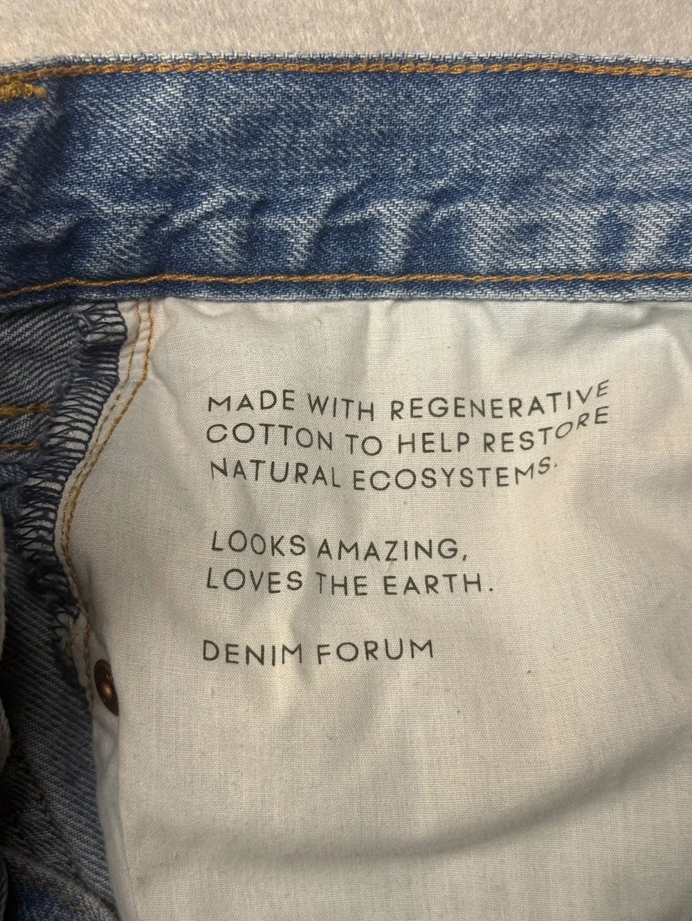 Denim Forum The '90s Halle Skirt Women 29 Light Blue Denim